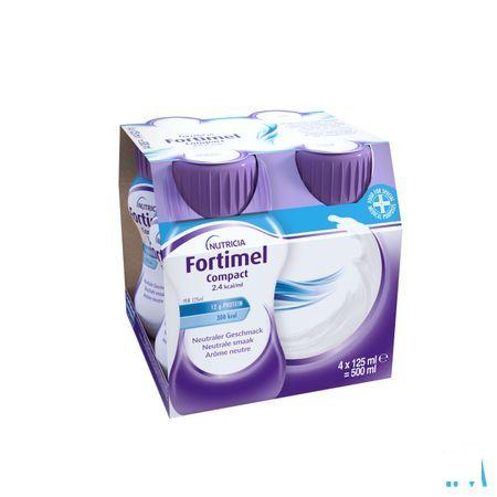 Fortimel Compact 2.4Kcal Neutraal 4X125 ml