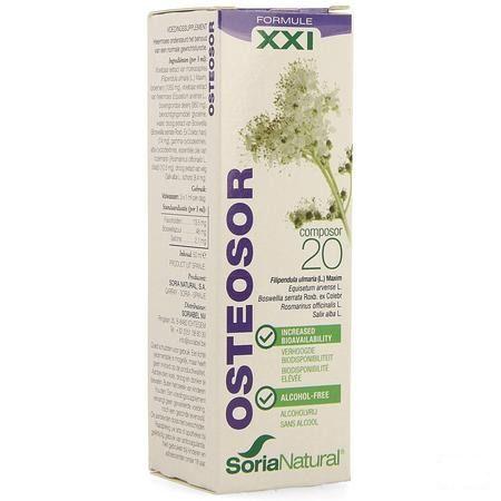 Soria Composor N20 Osteosor Xxi 50 ml  -  Soria Bel