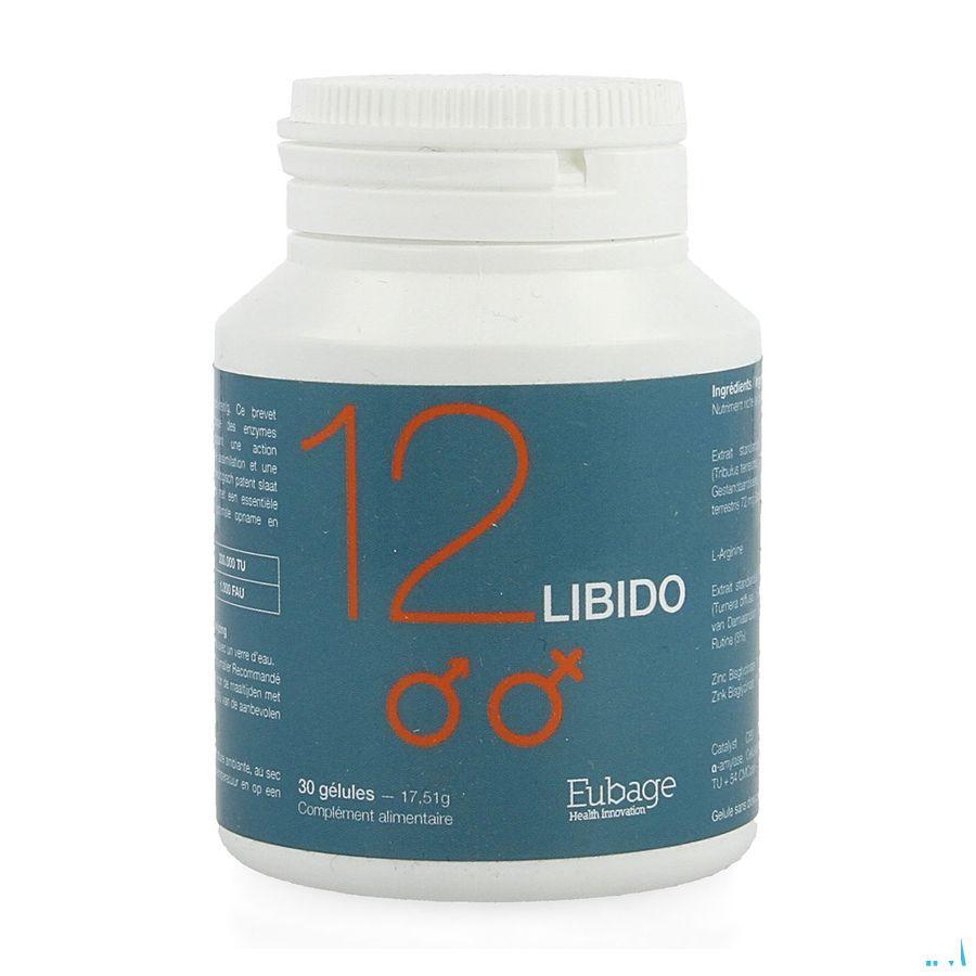 Eubage 12 Mannelijk Prestatievermogen Capsule 30 