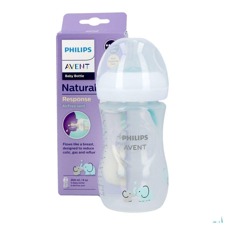 Philips Avent Natural Airfree Bib. Elephant 260 ml