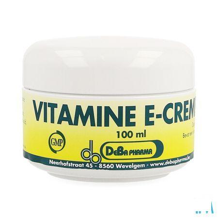 Vitamine E Creme 100 ml  -  Deba Pharma