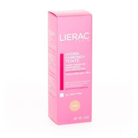 Lierac Hydra Chrono+teinte Sable Gel-creme Tube 30 ml