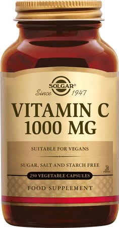 Solgar Vitamin C V-Capsule 250x1000 mg  -  Solgar Vitamins