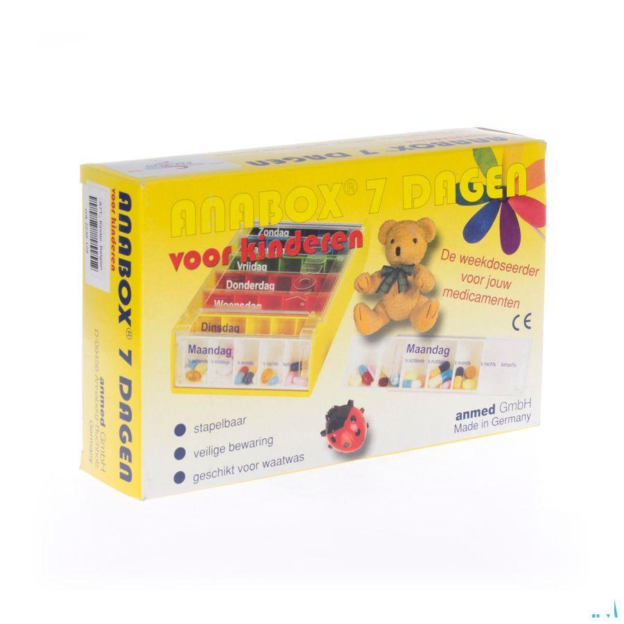 Anabox Pilbox Enfant 7 Jours Fr  -  Infinity Pharma