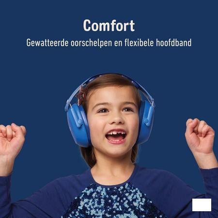 3M Kids Plus Gehoorbesch. Oorkap Kind Blauw