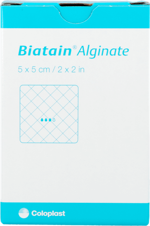 Biatain Alginate 5cmx 5cm 30 3705  -  Coloplast