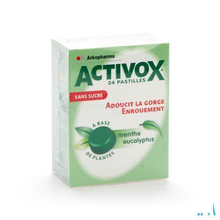 Activox Menthe-eucalyptus Ss Pastille 24 3567567  -  Arkopharma