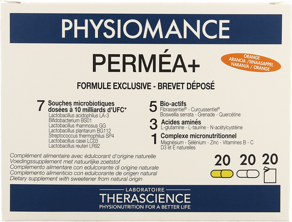 Permea + 20sach + 20sticks + 20comp Physiomance Pha138  -  Therascience