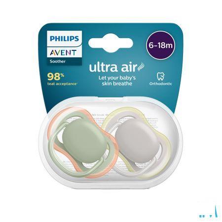 Philips Avent Sucette +6M Air Olive