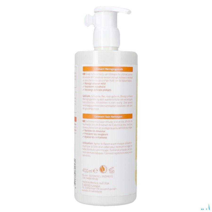 Weleda Calendula Liniment Reinigingsmelk 400 ml