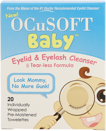 Ocusoft Baby Nettoyant Oculaire Lingettes 20  -  Simovision