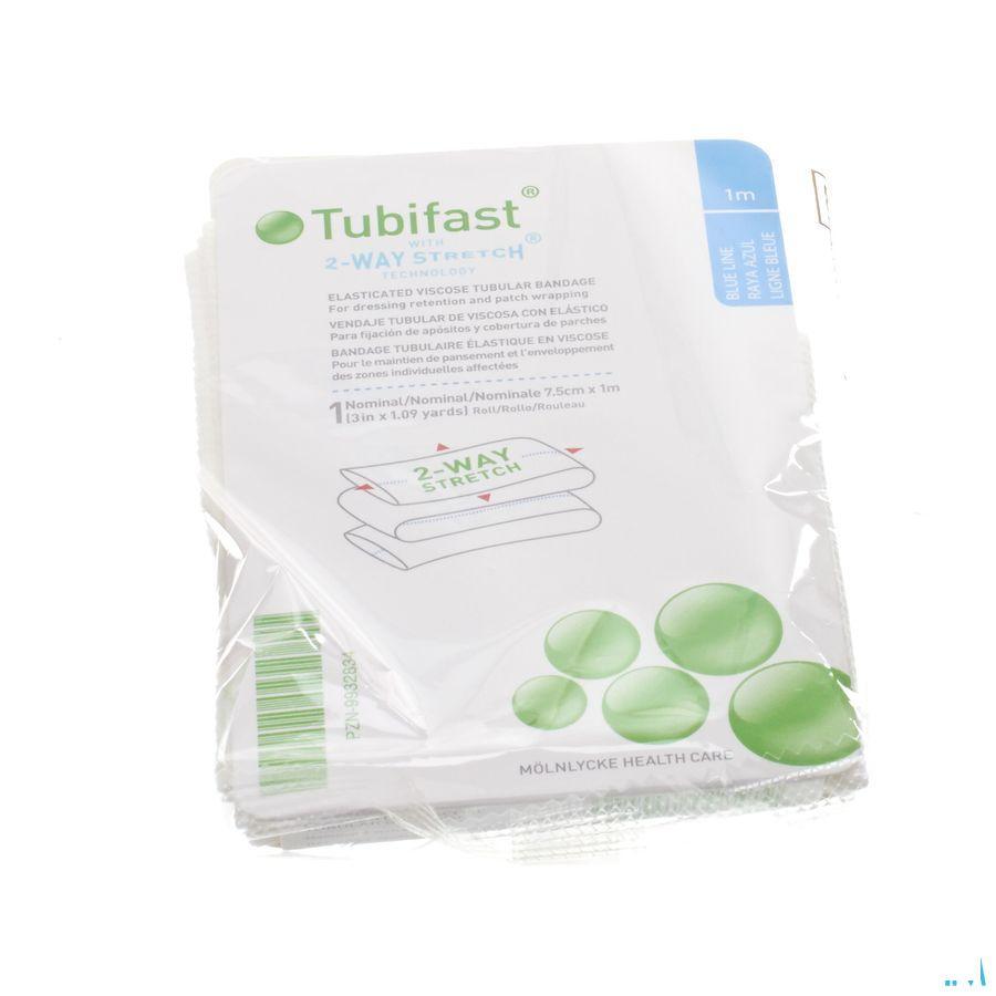 Tubifast Bleu 7,50cmx 1m 1 2482  -  Molnlycke Healthcare