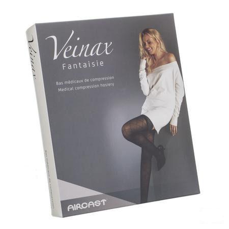 Veinax Panty Kleine Diamant 2 Lang Zwart Maat 3