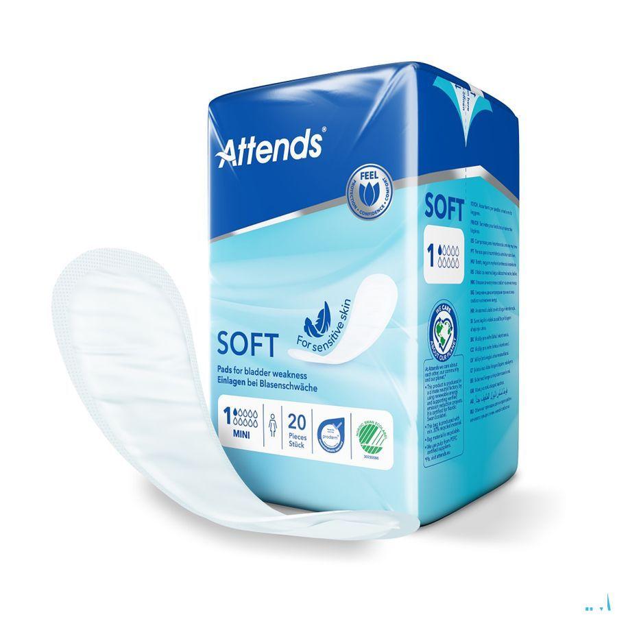 Attends Soft 1 Mini Inleg Anatom. 1x20