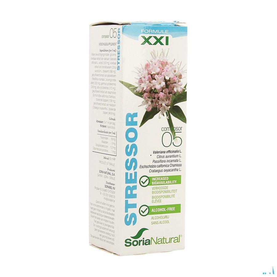 Soria Composor 5 Stressor Xxi 50 ml  -  Soria Bel