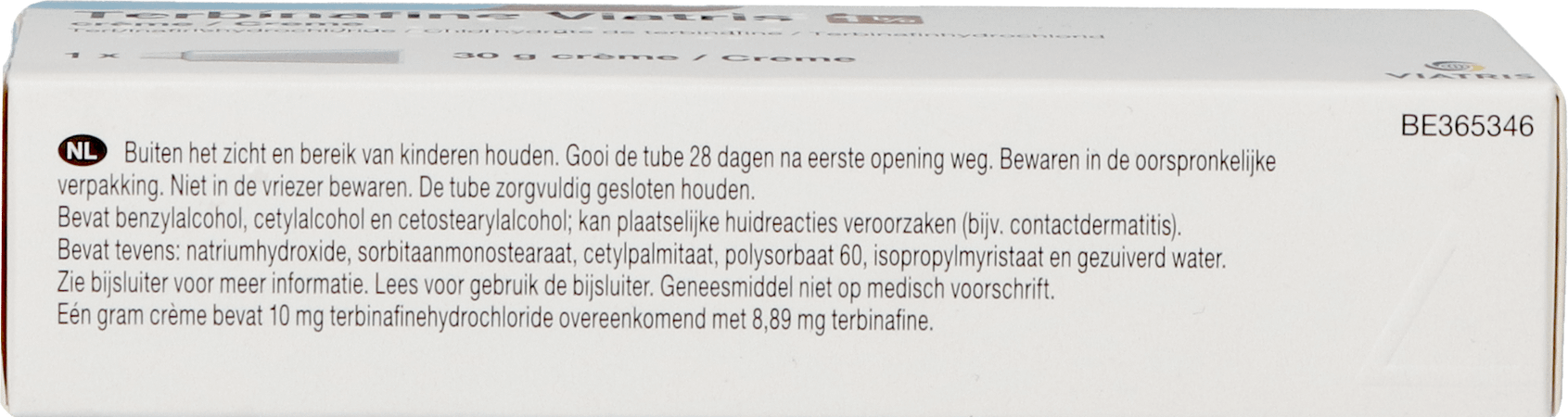 Terbinafine Mylan Creme 30 gr