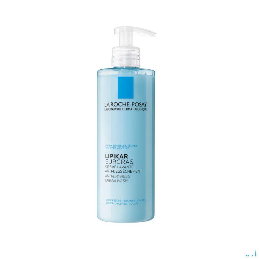 Lipikar Overvet Douche Creme Tegen Uitdrogen400 ml  -  La Roche-Posay