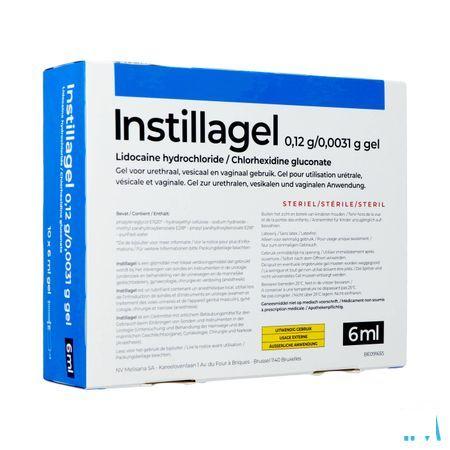 Instillagel Melisana 10 X 6 ml  -  Melisana