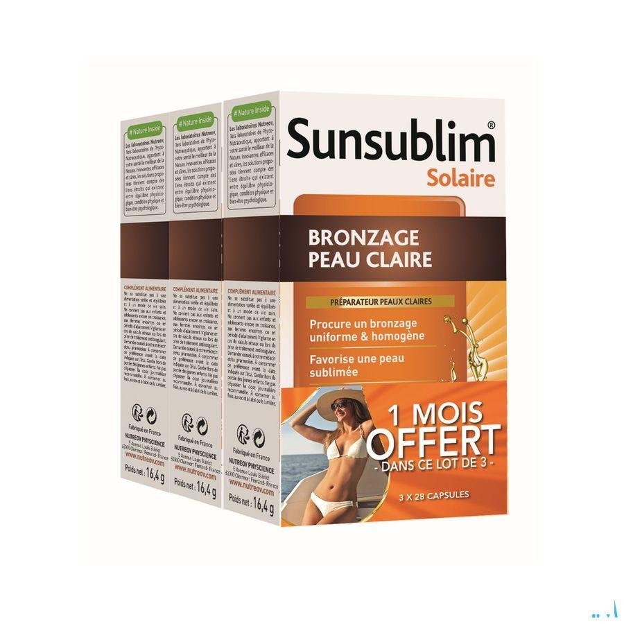 Physcience Sunsublim Bronz.spec. P Clair Capsule 3x28