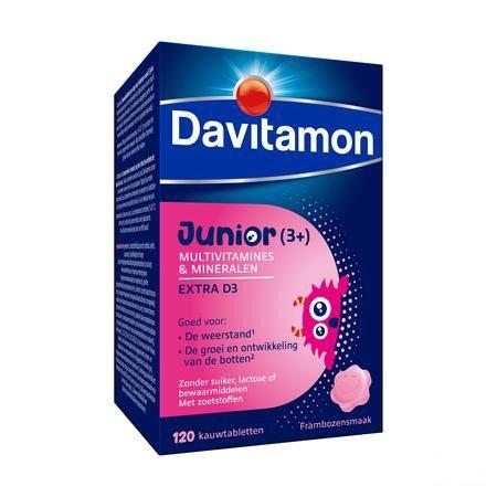 Davitamon Junior Framboos V1 Tabletten 120
