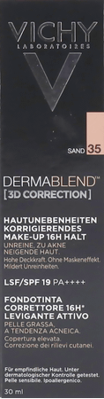 Vichy Fdt Dermablend Correction 3D 35 30 ml