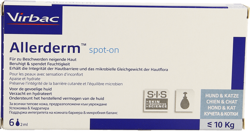 Allerderm Spot-on et 6x2 ml