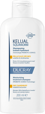Ducray Kelual Squanorm Shampoo Droge Schilfers 200 ml