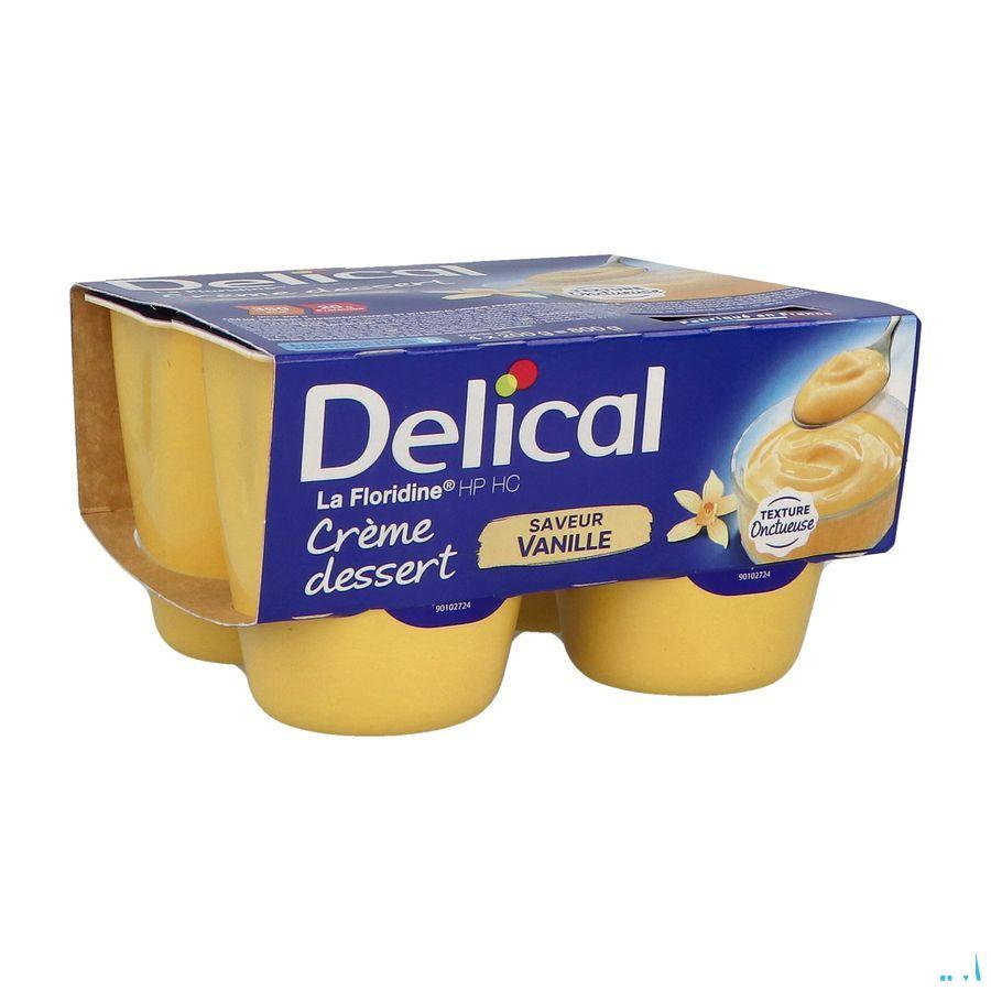 Delical Creme Dessert La Floridine Vanille 4 x 200 gr