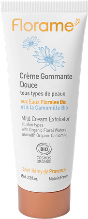 Florame Creme Gommante Douce Bio 65 ml  -  Natur'Inov