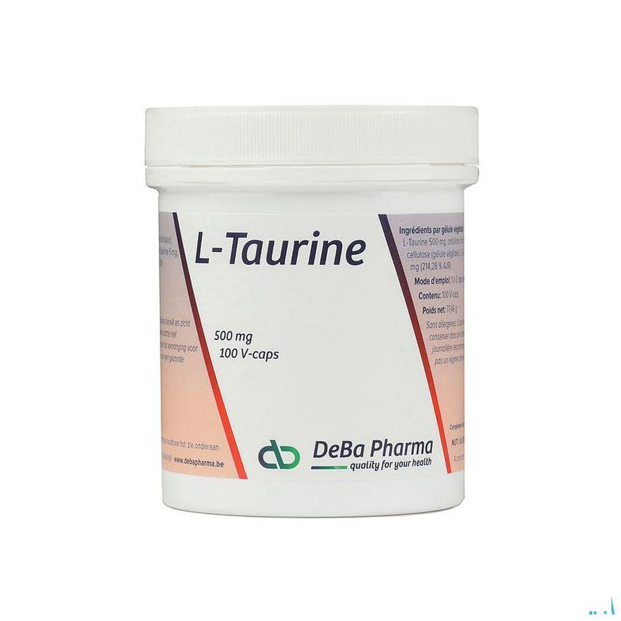 L-taurine Capsule 100x500 mg  -  Deba Pharma