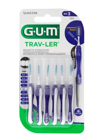 Gum Trav-ler Brosse Interdent. 1,2mm 6 1512m6