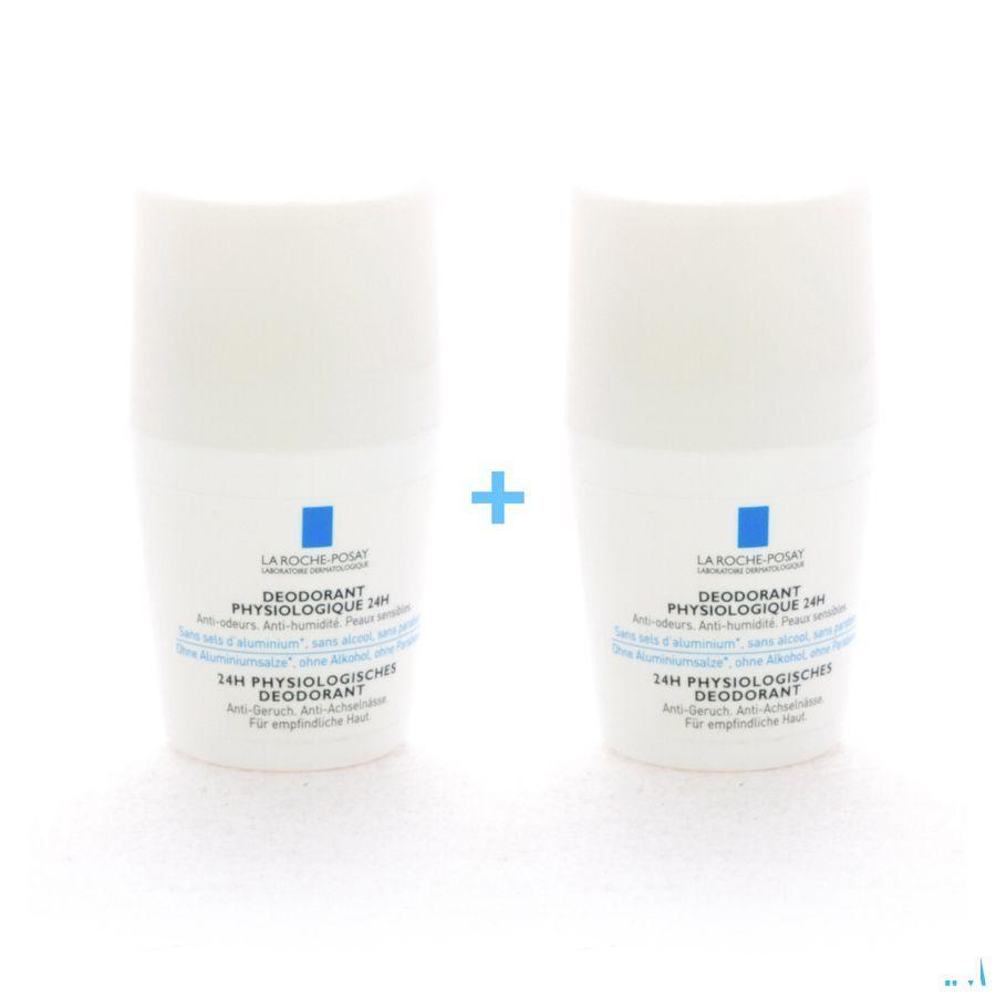 Deo Physio Roll On Duo 2x50 ml  -  La Roche-Posay