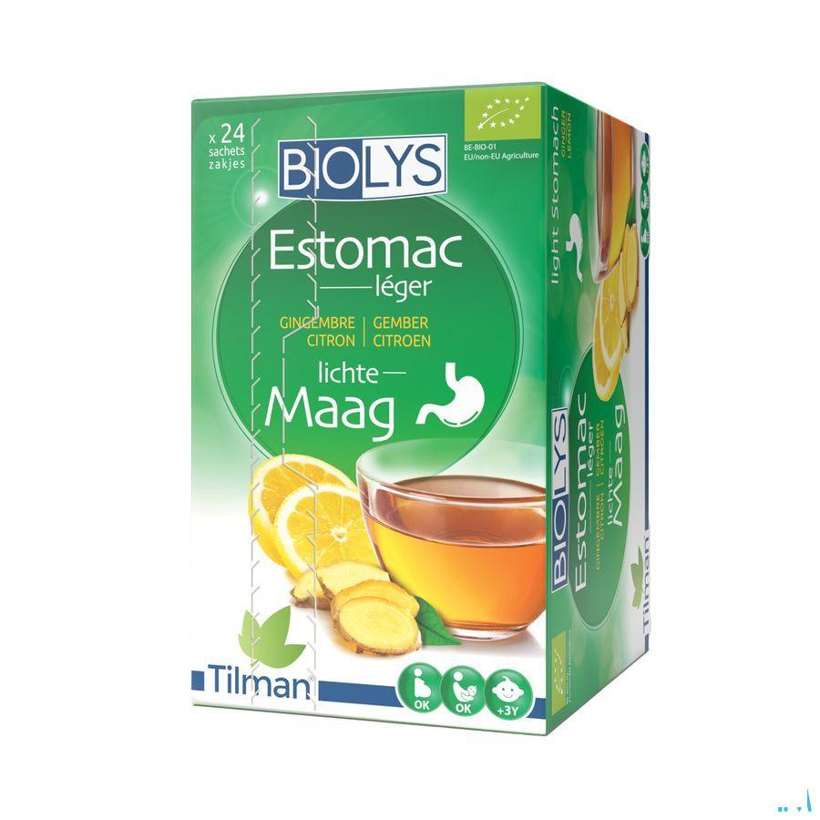 Biolys Gingembre Citron Sachets 24  -  Tilman