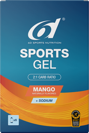 6D Sports Gel Mango 6X45ml