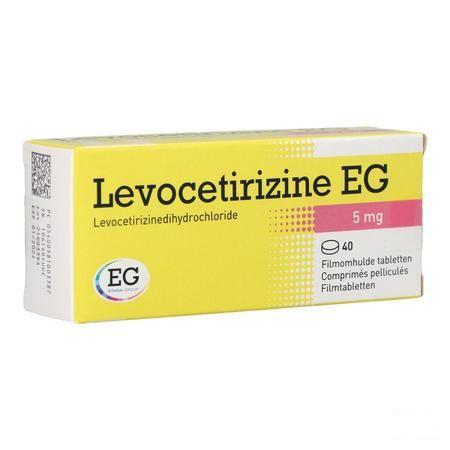 Levocetirizine EG 5 mg Comprimes Pellicules 40  -  EG