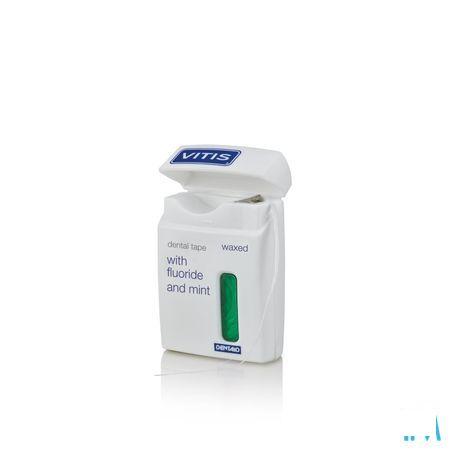 Vitis Tape Waxed Fluor Mint 50m 1502  -  Dentaid