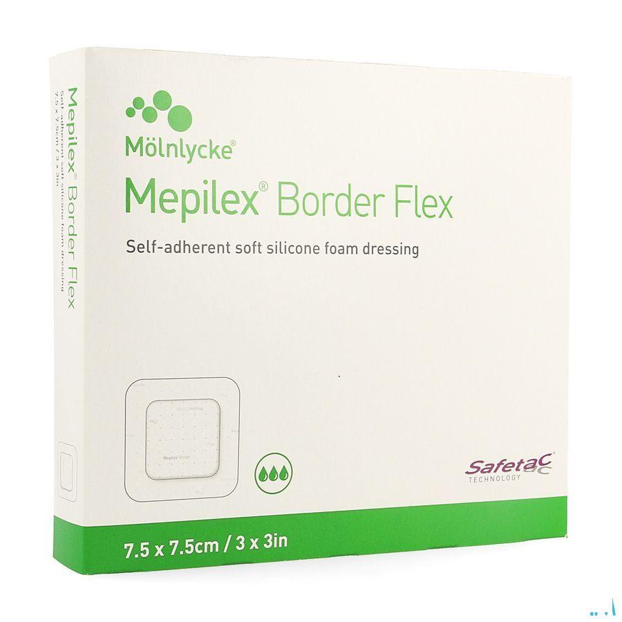 Mepilex Border Flex Verband 7,5x7,5cm 5 595200  -  Molnlycke Healthcare