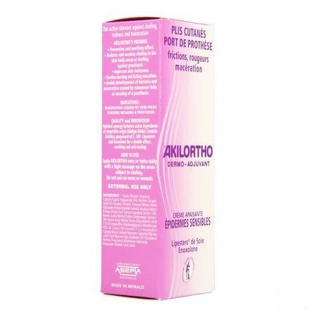 Akilortho Dermo Adjuvant Creme Verzachtend Tb 75 ml  -  Asepta