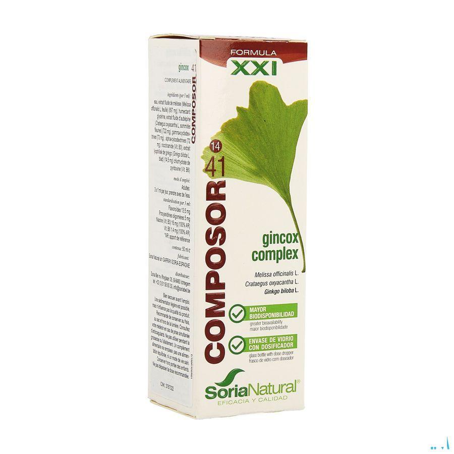 Soria Composor N41 Gincox Xxi 50 ml  -  Soria Bel