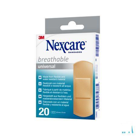 Nexcare 3M Breath.Univ.25X72Mm Strips 20 N0320Ns-1  -  3M