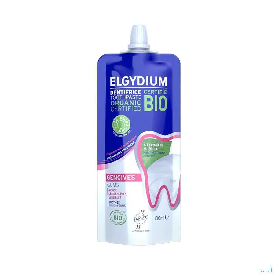 Elgydium Dentifrice Gencives Irritees Bio 100 ml