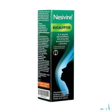 Nesivine Eucalyptus 0,5 mg/ml Pulv Nasal 15 ml 