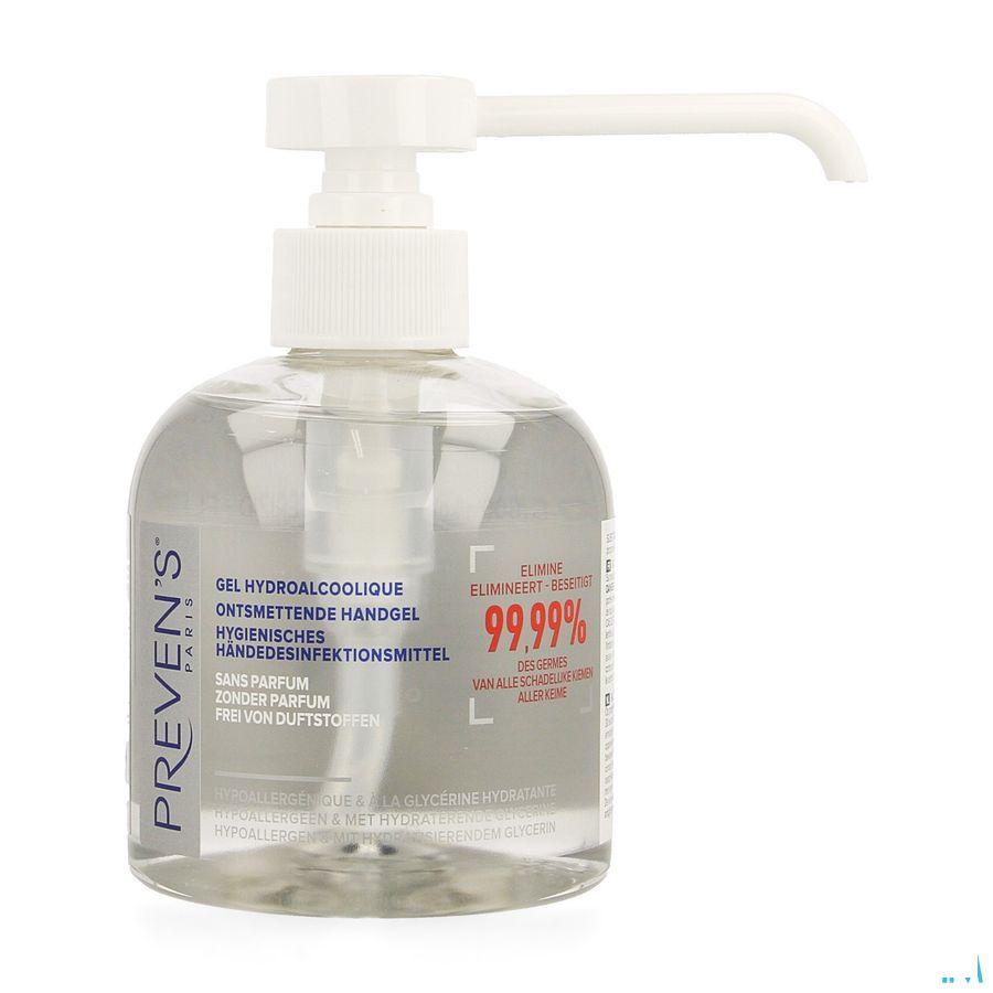 Preven's Gel Mains Hydro Alcool. Flacon 300 ml + Pompe