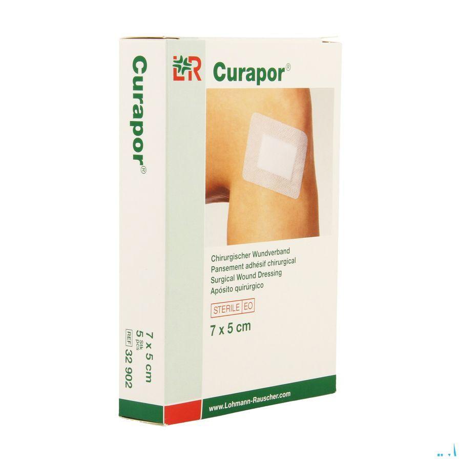 Curapor Pansement Chirurg. Sterile 7cmx 5cm 5 32902  -  Lohmann & Rauscher