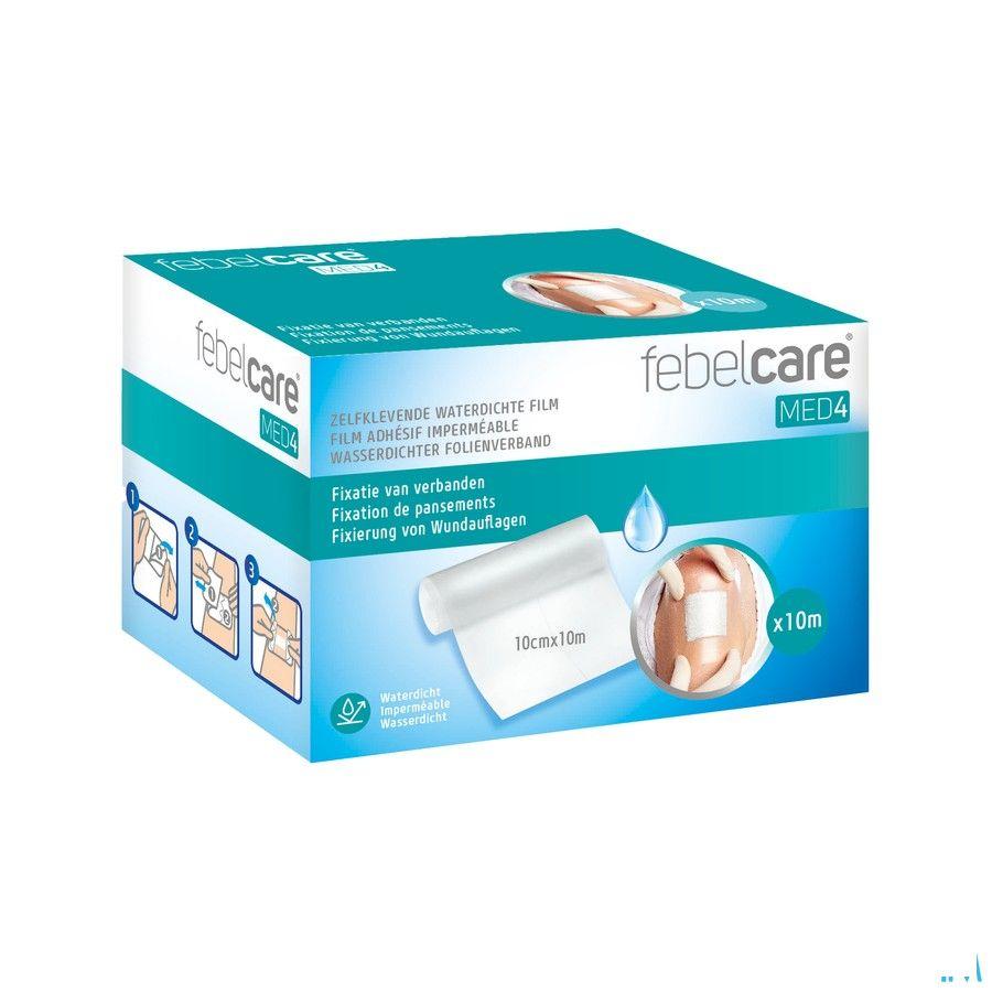 Febelcare Med4 Film Zelfklevend Wtp 10cm 10m 1