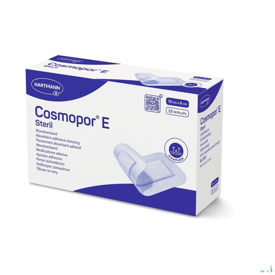 Cosmopor E Latexfree 10x6cm 25 P/s  -  Hartmann