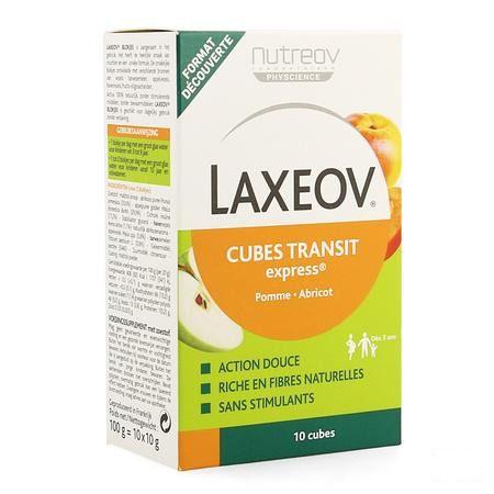 Laxeov Pomme-abricot Cubes 10xx10 gr