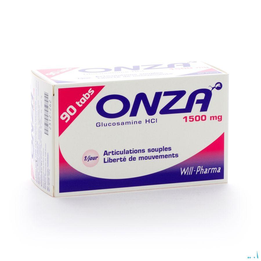 Onza 1500 mg Soepele Gewrichten Tabletten 90  -  Will Pharma