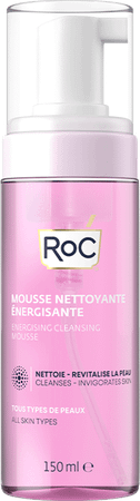 Roc Energising Cleansing Mousse Fl 150 ml