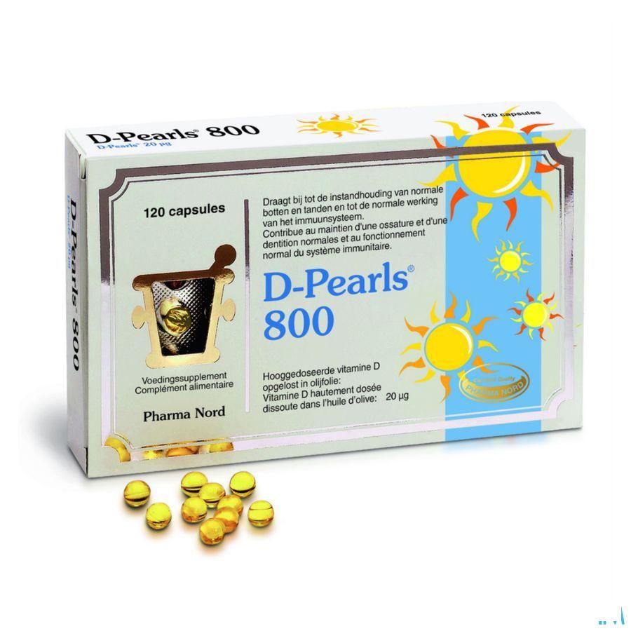 D-pearls 800 Capsule 120  -  Pharma Nord